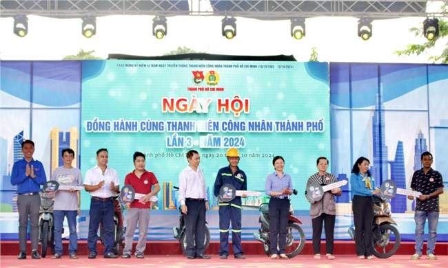 Tưng bừng Ngày hội đồng hành cùng thanh niên công nhân tại TP.HCM ( 20/10/2024) 